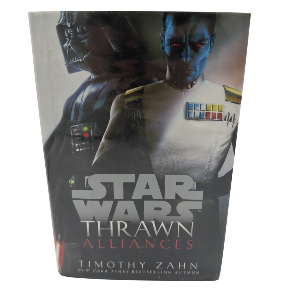 Star Wars Thrawn Alliances Timothy Zahn First Edition Hardcover Ex-Library Book